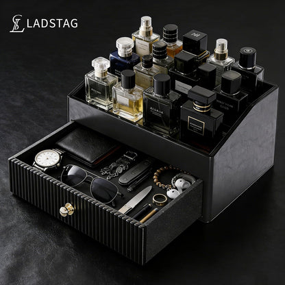 Cologne Organizer for Men,Cologne Stand,Organizador De Perfumes,Estante Para Perfumes,Dresser Organizer Countertop,Mens Bedroom Essentials,Gifts for Men,Mens Valentines Day Gifts