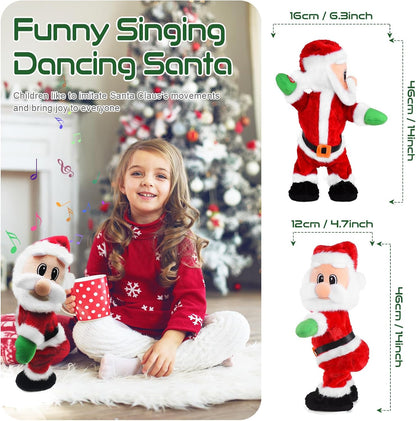 Twerking Santa Claus, Booty Shaking Dancing Santa Claus with Music