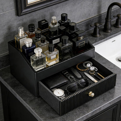 Cologne Organizer for Men,Cologne Stand,Organizador De Perfumes,Estante Para Perfumes,Dresser Organizer Countertop,Mens Bedroom Essentials,Gifts for Men,Mens Valentines Day Gifts