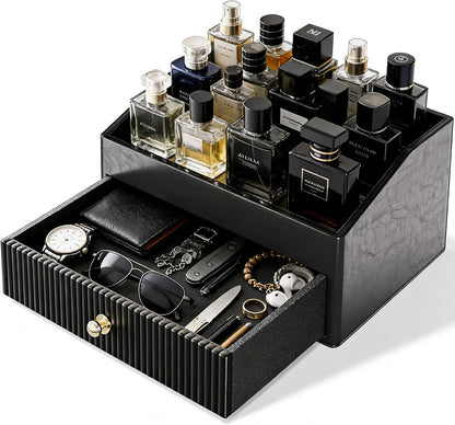Cologne Organizer for Men,Cologne Stand,Organizador De Perfumes,Estante Para Perfumes,Dresser Organizer Countertop,Mens Bedroom Essentials,Gifts for Men,Mens Valentines Day Gifts